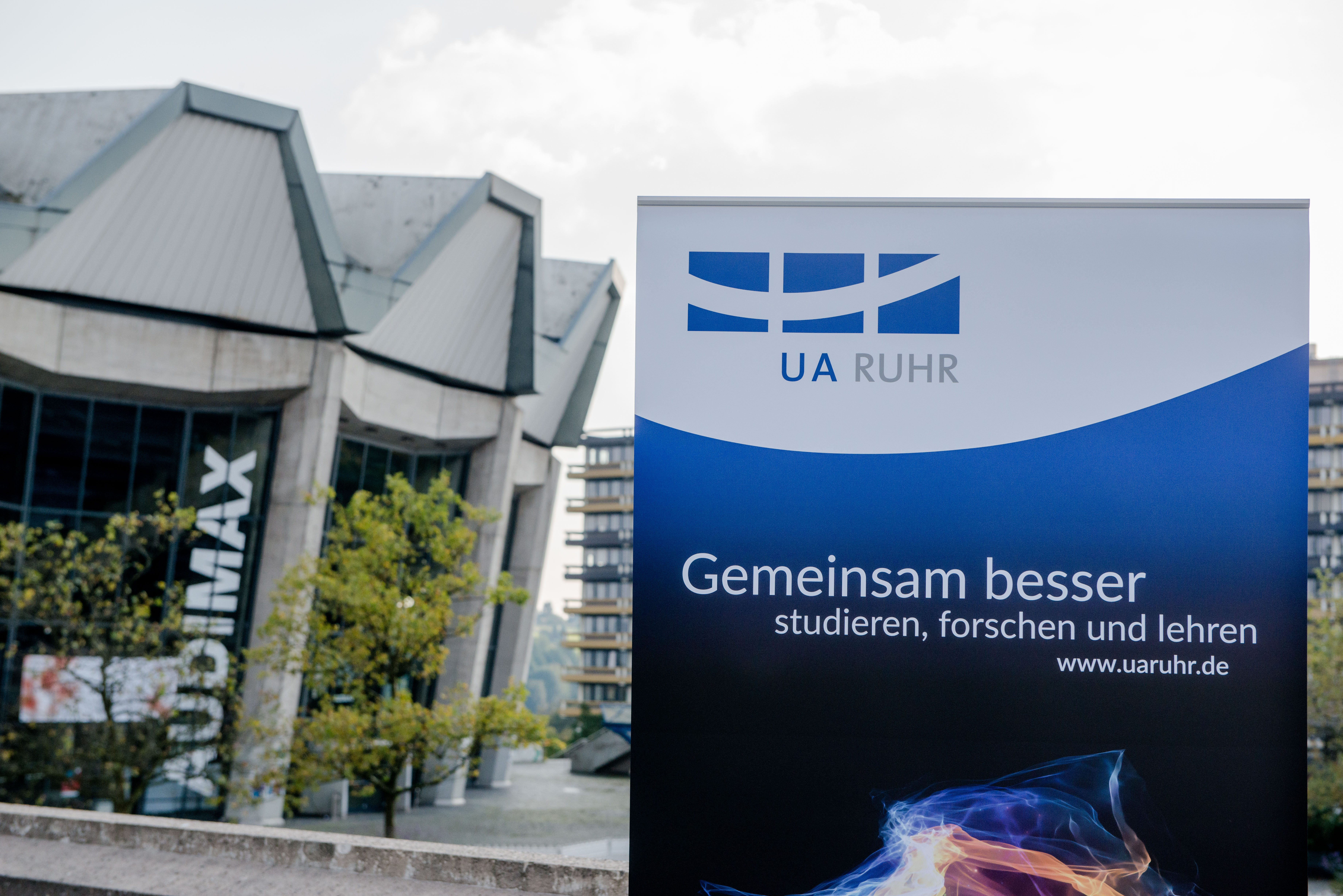 Roll-up der Universitätsallianz Ruhr vorm Audimax
