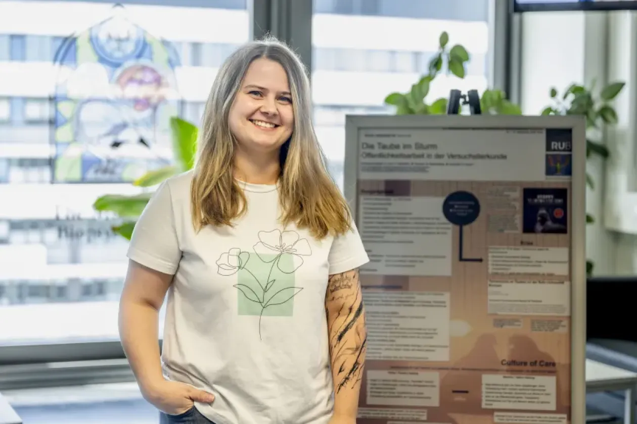 Posterpreis für Tierpflegerin