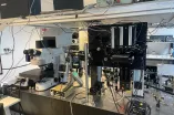 Laserversuchsaufbau