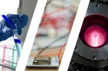 Montage verschiedener Forschungsbilder