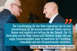 Dortmunder Oberbürgermeister Alexander Kalouti mit Rektor Manfred Bayer