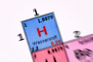 Wasserstoffsymbol im Periodensystem