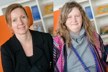 Barbara Roggema und Alexandra Cuffel