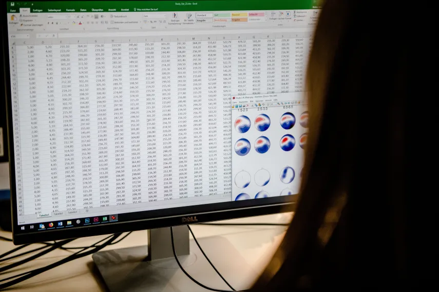 Tabelle mit Forschungsergebnissen