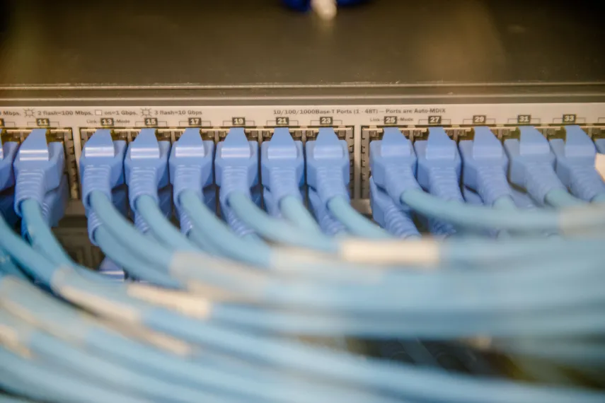 Viele Netzwerkkabel