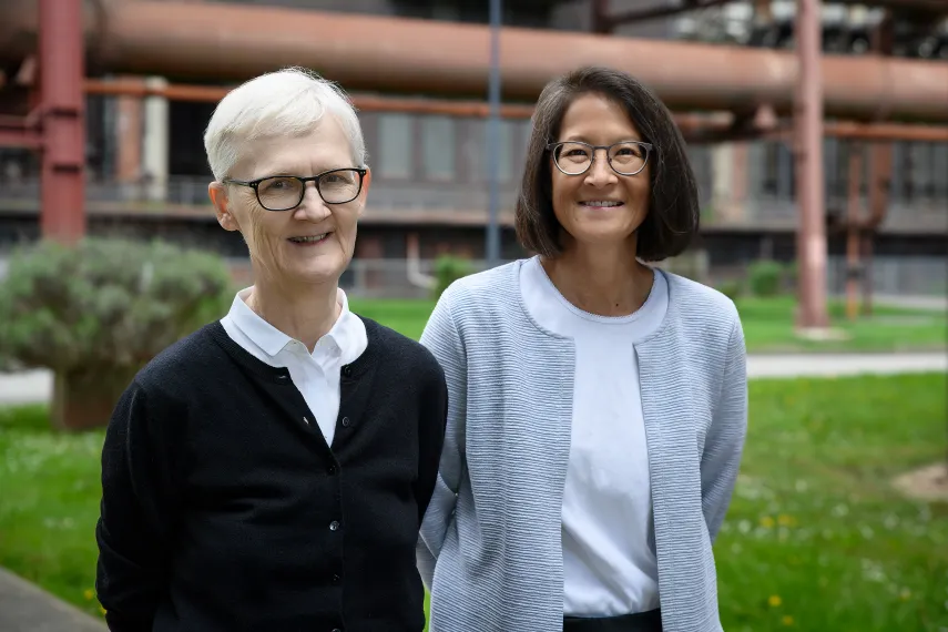 Dagmar Timmann und Melanie Mark