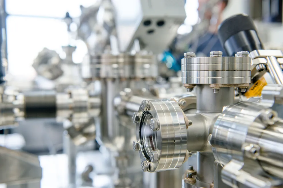 Ein Forschungsgerät mit vielen einzelnen Kammern